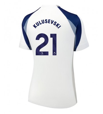 Tottenham Hotspur Dejan Kulusevski #21 Hjemmebanetrøje Dame 2025-26 Kortærmet